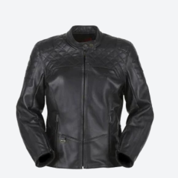 Furygan Legend leather motorcycle jacket - fitted - Never Worn -NWT -FRANCE